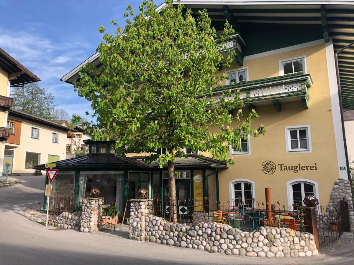Tauglerei Appartement Enzian In Den Zauberbergen Sankt Koloman Eksteriør billede
